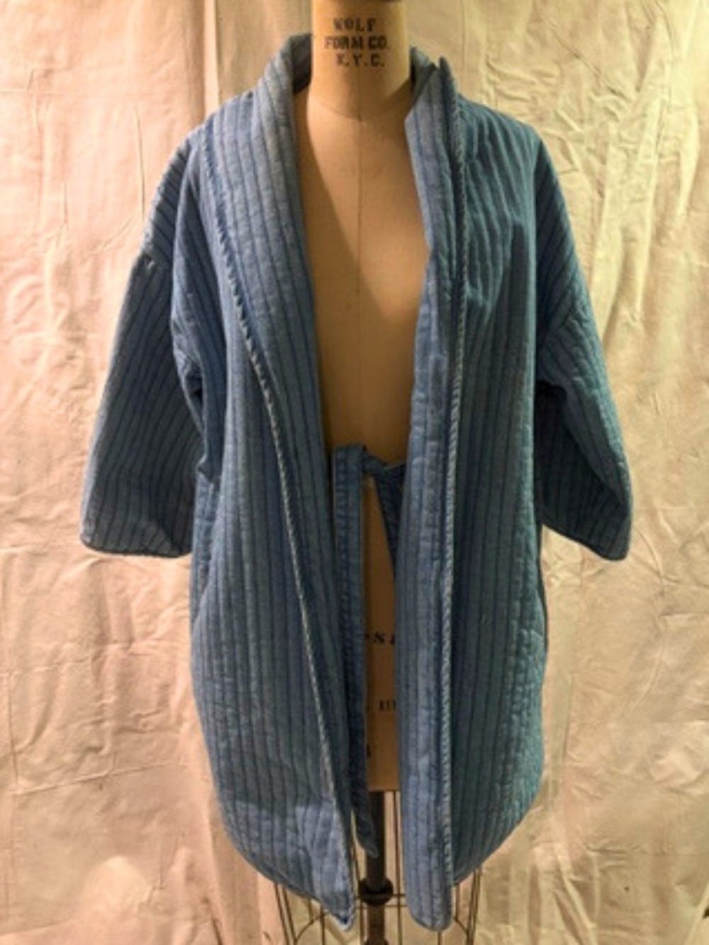 Soft Denim Quilted Jacket by Ganni